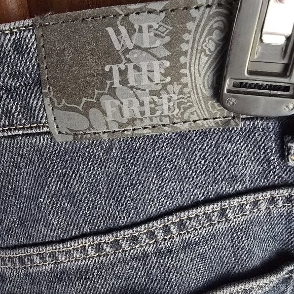 Free People•We The Free Augusta High Rise Slim Barrel Jean - Picture 2 of 11